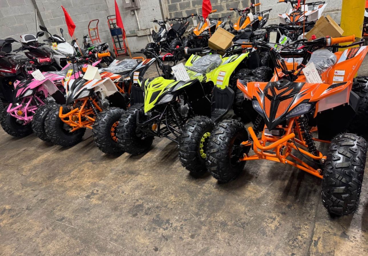 Brand New Atvs Kids & Adults 