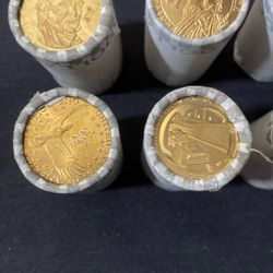 $1 Coins Currency Uncirculated  Sacagawea, Presidential Rolls 