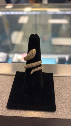 Snake Ring 14 Karat Gold