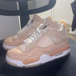 Air Jordan 4 Retro Shimmers- ( Womans Size 6.5 )