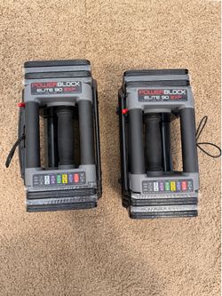 Brand New PowerBlock Elite 90 Exp Adjustable Dumbbells