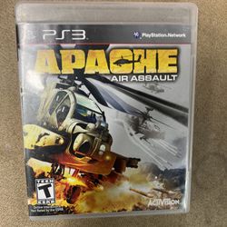 Apache: Air Assault PS3 CIB Tested Working
