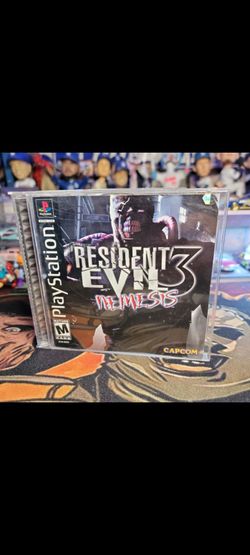 Resident Evil 3 Nemesis ps1 Sony PlayStation 1 Capcom manual & reg card included