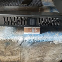 Vintage Technics Equalizer. Very Good Working 