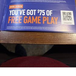 $850 Worth Of Game Play For Dave & Busters
