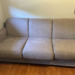 Foldout sofa couch with mattress *like new*