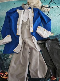 Colonial Founding Father Halloween Costume Set