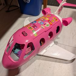 Barbie Plane With Barbies 