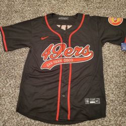 MEN 49ers BASEBALL Jersey 