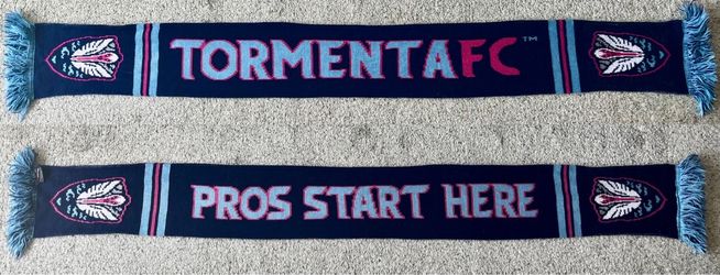 Tormenta FC Pros Start Here Knit Soccer Scarf