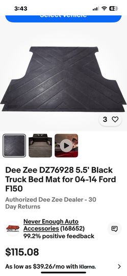 F-150 NEW 04-14’ Truck Bed Mat. 5-5’