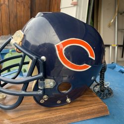 Vintage Chicago Bears Riddell NFL Football Helmet Telephone