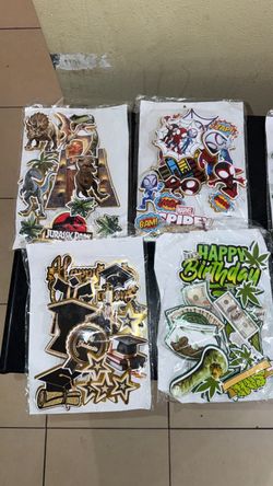 Cake toppers sets