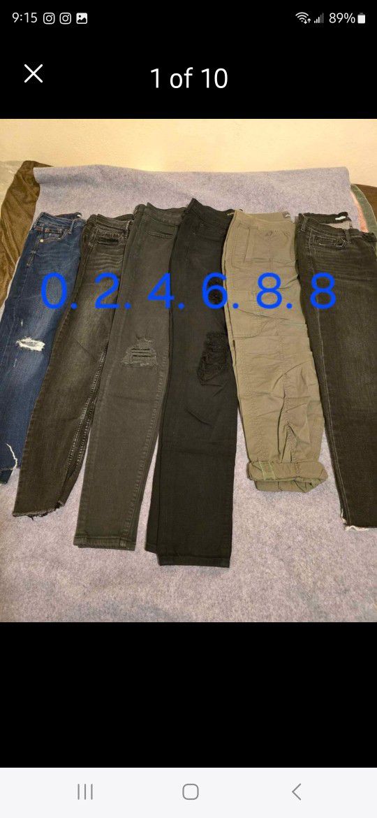 Lady's Jeans  Sz 0-8