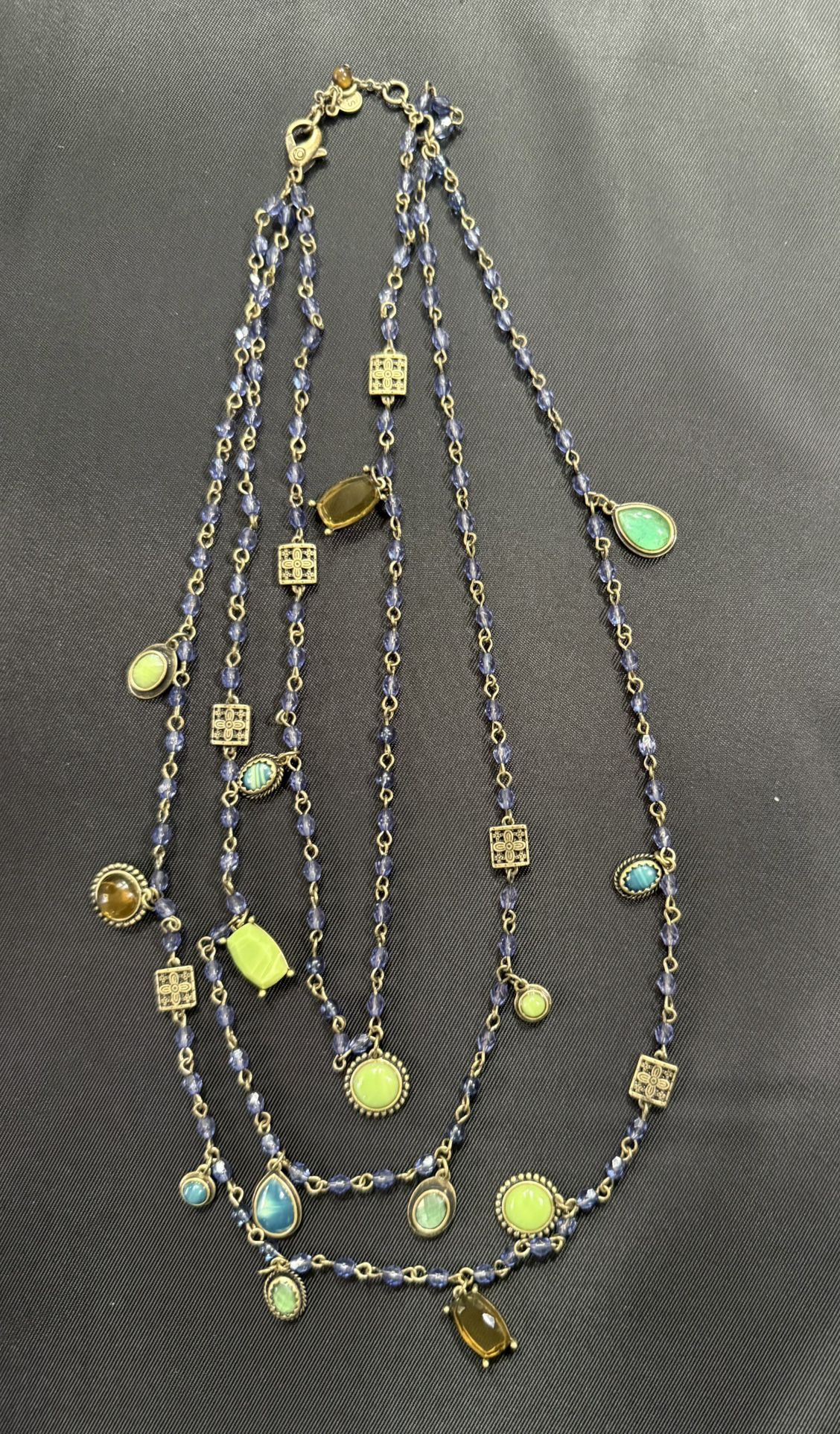  Vintage Multiple Strand Necklace 