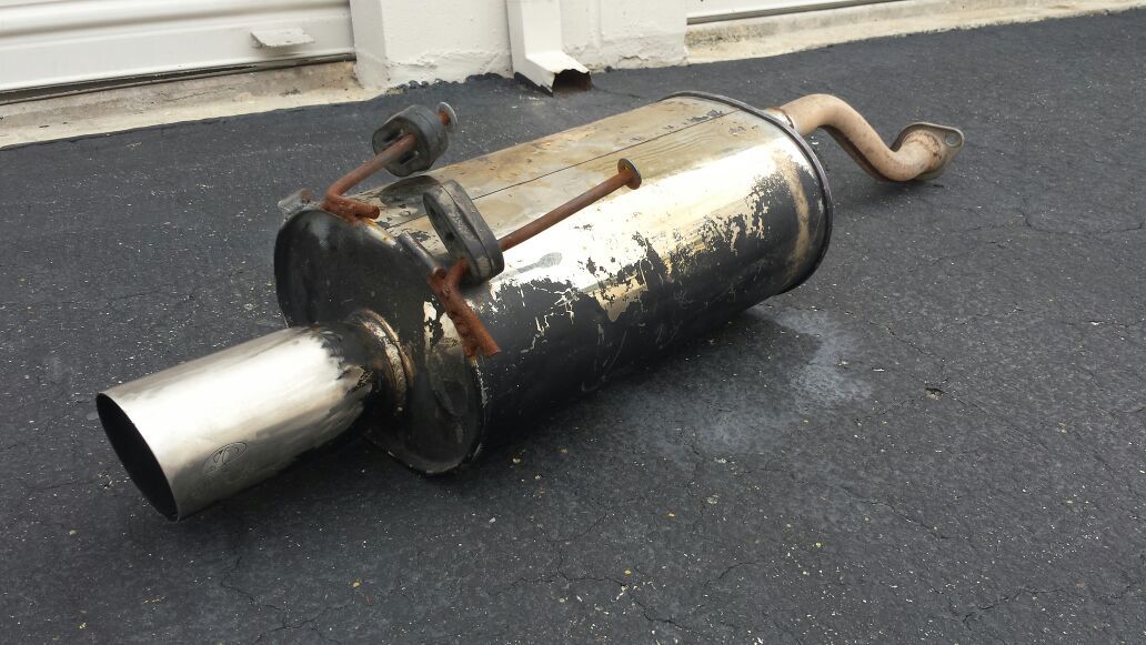 Apexi WS1 WS2 Muffler / axle back exhaust ek eg