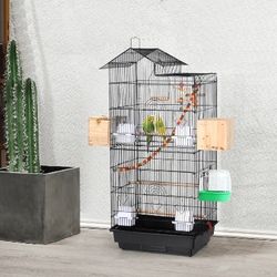 L18x W14x H39'', Metal Bird Cage,