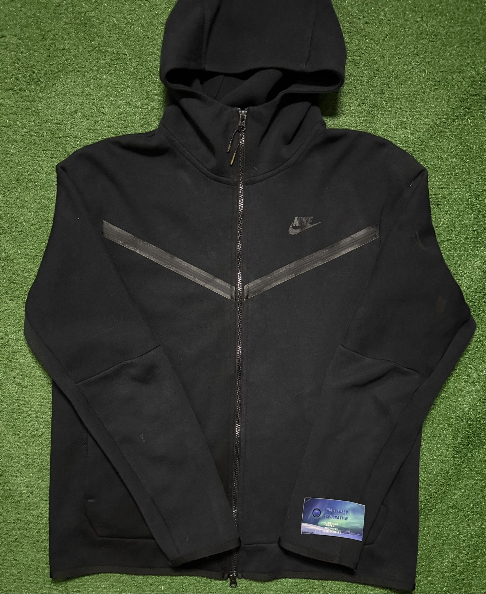 Nike Tech Fleece Hoodie Black Large