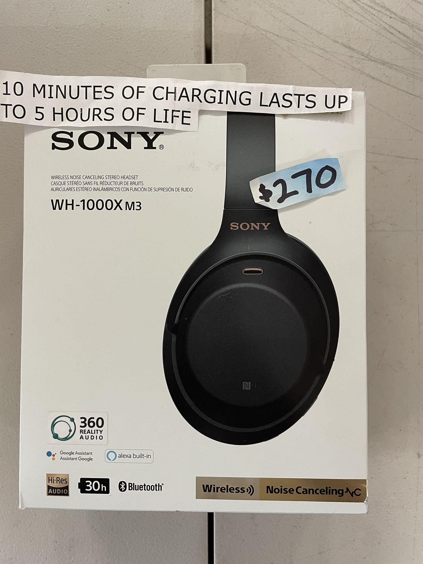 Sony Headphones WH-1000X M3 Best Offer
