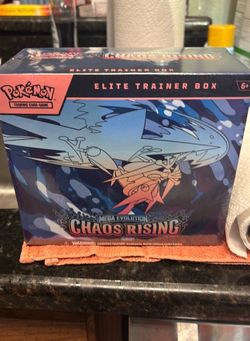 Sealed Pokemon Chaos Rising ETB
