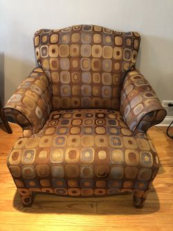 Wingback soft chairs