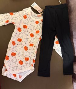 Baby Halloween Bodysuit and Leggings Set (12-24months)