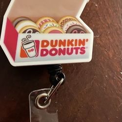 Dunkin Donut Badge Reel