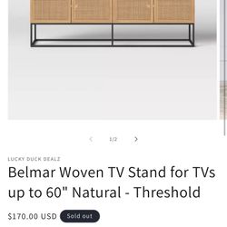 Console Table / TV STAND /  - TV Is NOT For SALE 