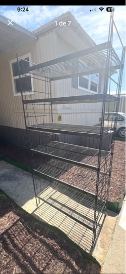 Metal shelf