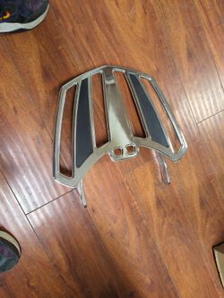 Chrome Luggage Rack For Victory Cross Country Road Sissy Bar Backrest