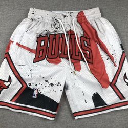 Bulls Just Don Shorts Size Medium-XL