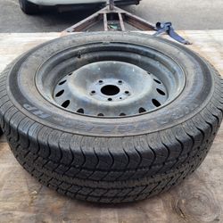 20" Spare Rim and Tire