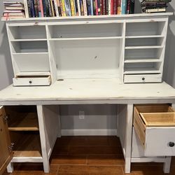 White Farmhouse Desk 