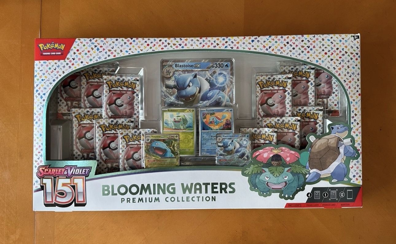Pokemon 151 BLOOMING WATERS Premium Collection