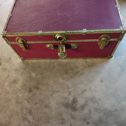 Vintage Trunk With Key