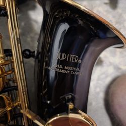 Vintage 1996 Jupiter Alto Saxophone With Accessories 