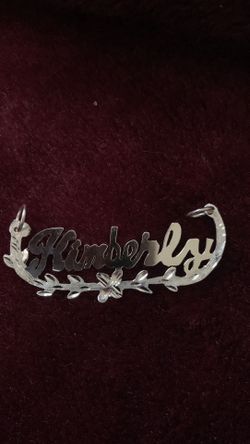 Gold name Kimberly 14k