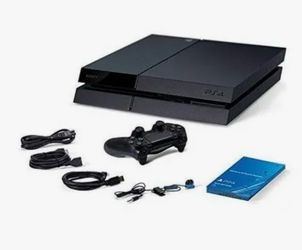PS4 with Controller