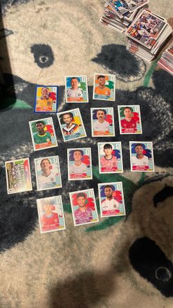 FIFA stickers. Take them all for 40.00. Hits on here also.