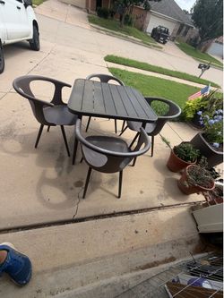 Patio dining set