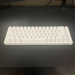 White gaming keyboard