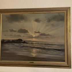 Twilight Surf By Peter Ellenshaw