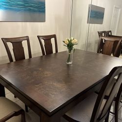 Dining Table And Chinese Cabinet 