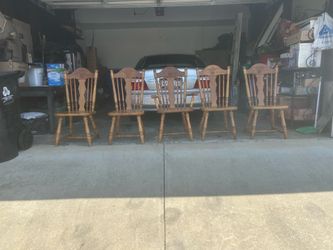chairs and table