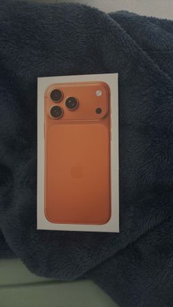 iPhone 17 pro max orange 1tb o