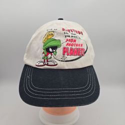 Looney Tunes Marvin The Martian Attitude Like That Elastic Strap Hat.  10