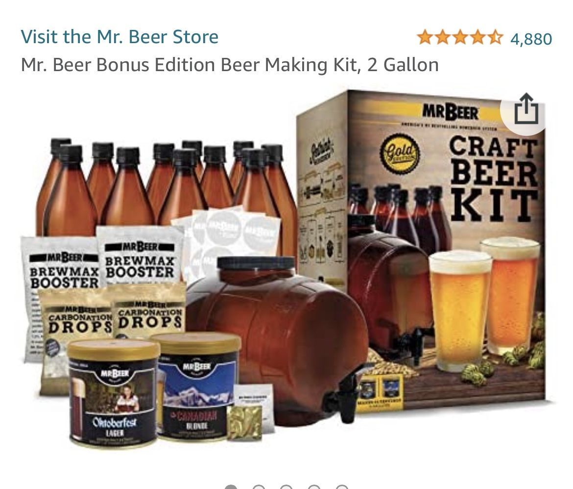 Brand New “Mr. Beer Store”  At Home Craft Beer Brewing Kit