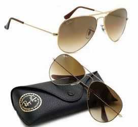 Ray Ban Aviators Brown