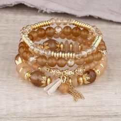 Four Piece Bracelet Set