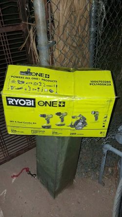 Ryobi 18V ONE+ 4-Tool Combo Kit